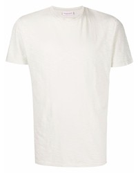 Мужская бежевая футболка с круглым вырезом от Orlebar Brown