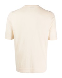Мужская бежевая футболка с круглым вырезом от Ballantyne