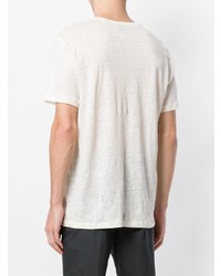 Мужская бежевая футболка с круглым вырезом от Harmony Paris