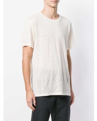 Мужская бежевая футболка с круглым вырезом от Harmony Paris