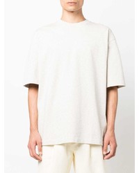 Мужская бежевая футболка с круглым вырезом от Jacquemus