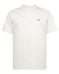Мужская бежевая футболка с круглым вырезом от Supreme