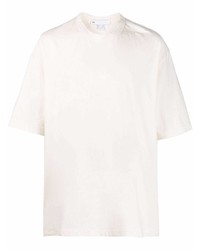 Мужская бежевая футболка с круглым вырезом от Y-3