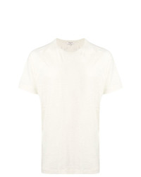 Мужская бежевая футболка с круглым вырезом от YMC