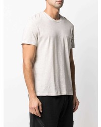 Мужская бежевая футболка с круглым вырезом от Zadig & Voltaire