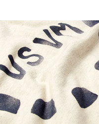 Мужская бежевая футболка с принтом от VISVIM