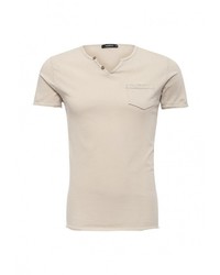 Мужская бежевая футболка от Aarhon