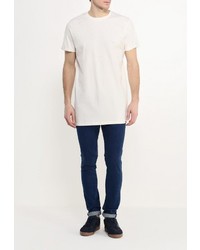 Мужская бежевая футболка от ADPT