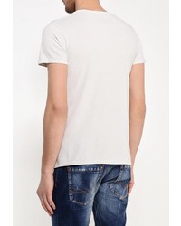 Мужская бежевая футболка от Alcott