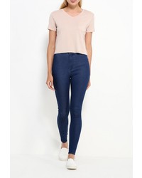 Женская бежевая футболка от Befree