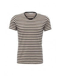 Мужская бежевая футболка от Casual Friday by Blend