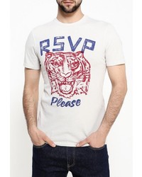 Мужская бежевая футболка от Celio