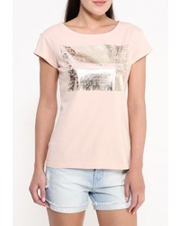 Женская бежевая футболка от Concept Club