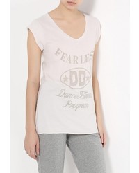 Женская бежевая футболка от Dimensione Danza