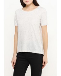 Женская бежевая футболка от Ichi