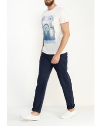 Мужская бежевая футболка от Jack &amp; Jones