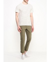 Мужская бежевая футболка от Levi's