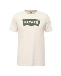 Мужская бежевая футболка от Levi's