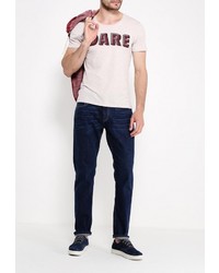 Мужская бежевая футболка от Mavi