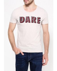 Мужская бежевая футболка от Mavi