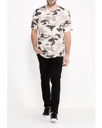 Мужская бежевая футболка от Medicine