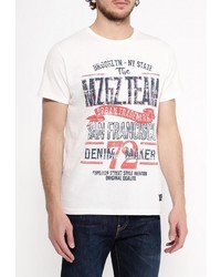 Мужская бежевая футболка от Mezaguz