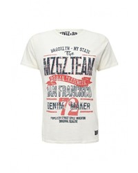 Мужская бежевая футболка от Mezaguz