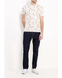 Мужская бежевая футболка от Only &amp; Sons