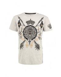 Мужская бежевая футболка от Rebel Spirit