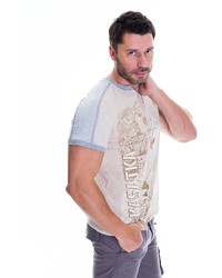 Мужская бежевая футболка от RPS