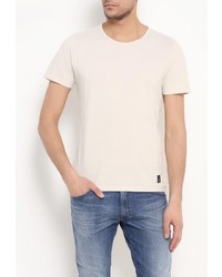 Мужская бежевая футболка от s.Oliver