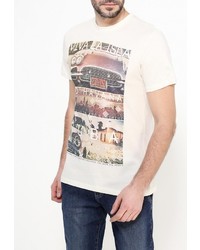 Мужская бежевая футболка от Sela