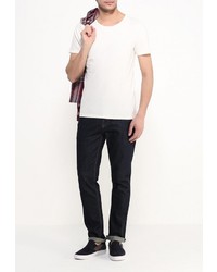 Мужская бежевая футболка от Selected Homme