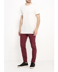 Мужская бежевая футболка от Solid