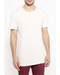 Мужская бежевая футболка от Solid