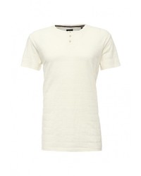 Мужская бежевая футболка от Solid