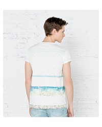 Мужская бежевая футболка от SPRINGFIELD