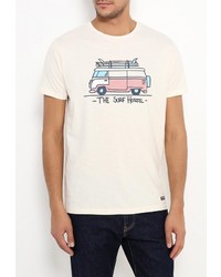 Мужская бежевая футболка от SPRINGFIELD