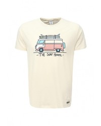 Мужская бежевая футболка от SPRINGFIELD