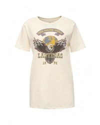 Женская бежевая футболка от Спартак