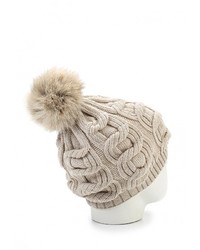 Женская бежевая шапка от Baon