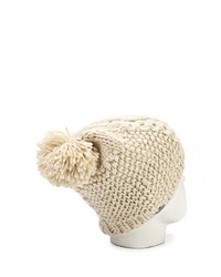 Женская бежевая шапка от Burton