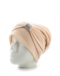 Женская бежевая шапка от Ferz