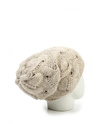 Женская бежевая шапка от Ferz