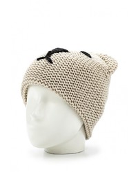 Женская бежевая шапка от Ferz