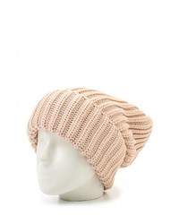 Женская бежевая шапка от Iceberg