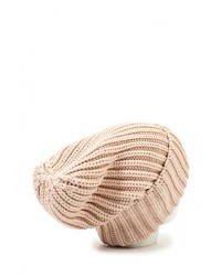 Женская бежевая шапка от Iceberg