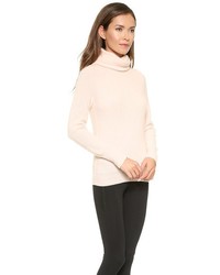 Женская бежевая шерстяная водолазка от Inhabit
