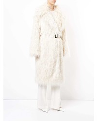 Бежевая шуба от Goen.J