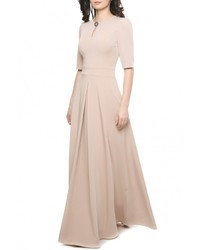 Бежевое вечернее платье от Grey Cat